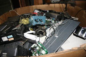 Assorted electronics and eWaste